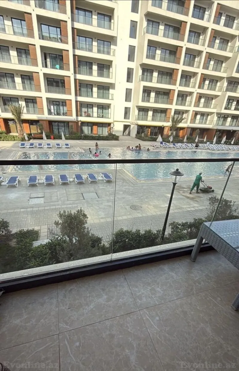 Kirayə verilir 1 otaqlı Mənzil Yeni tikili 67 m² Nardaran - şəkil 2