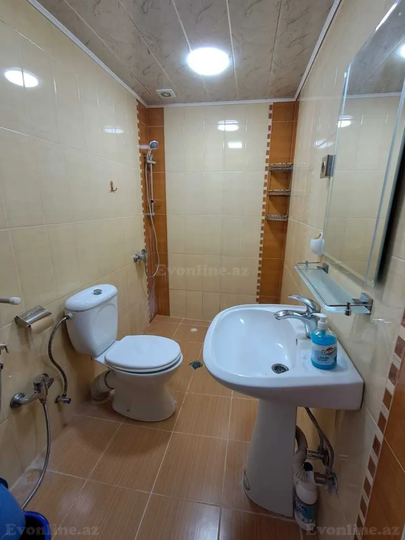 Kirayə verilir 3 otaqlı Mənzil Yeni tikili 90 m² Həzi Aslanov m. - şəkil 8