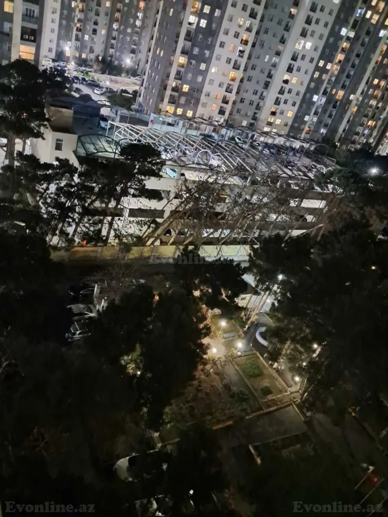 Kirayə verilir 3 otaqlı Mənzil Yeni tikili 90 m² Həzi Aslanov m. - şəkil 14