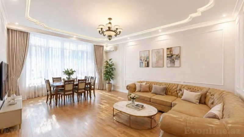 4 otaqlı Mənzil 170 m² Nəriman Nərimanov m. Kirayə verilir
