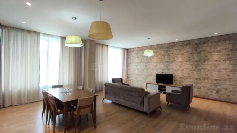 Kirayə verilir 4 otaqlı Mənzil Yeni tikili 200 m² Xətai m. - şəkil 4