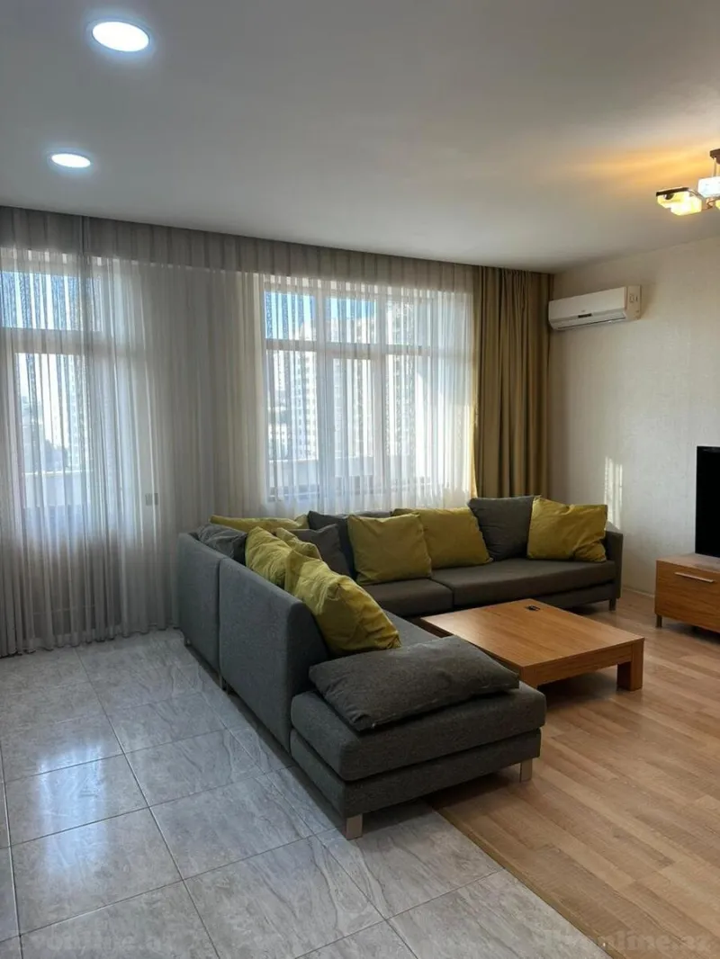 Kirayə verilir 3 otaqlı Mənzil Yeni tikili 110 m² Gənclik m. - şəkil 2