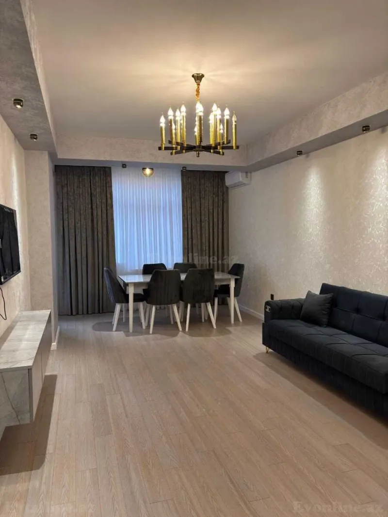 Kirayə verilir 2 otaqlı Mənzil Yeni tikili 100 m² Neftçilər m. - şəkil 2