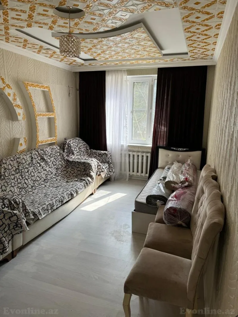 Kirayə verilir 2 otaqlı Mənzil Köhnə tikili 60 m² Həzi Aslanov - şəkil 2