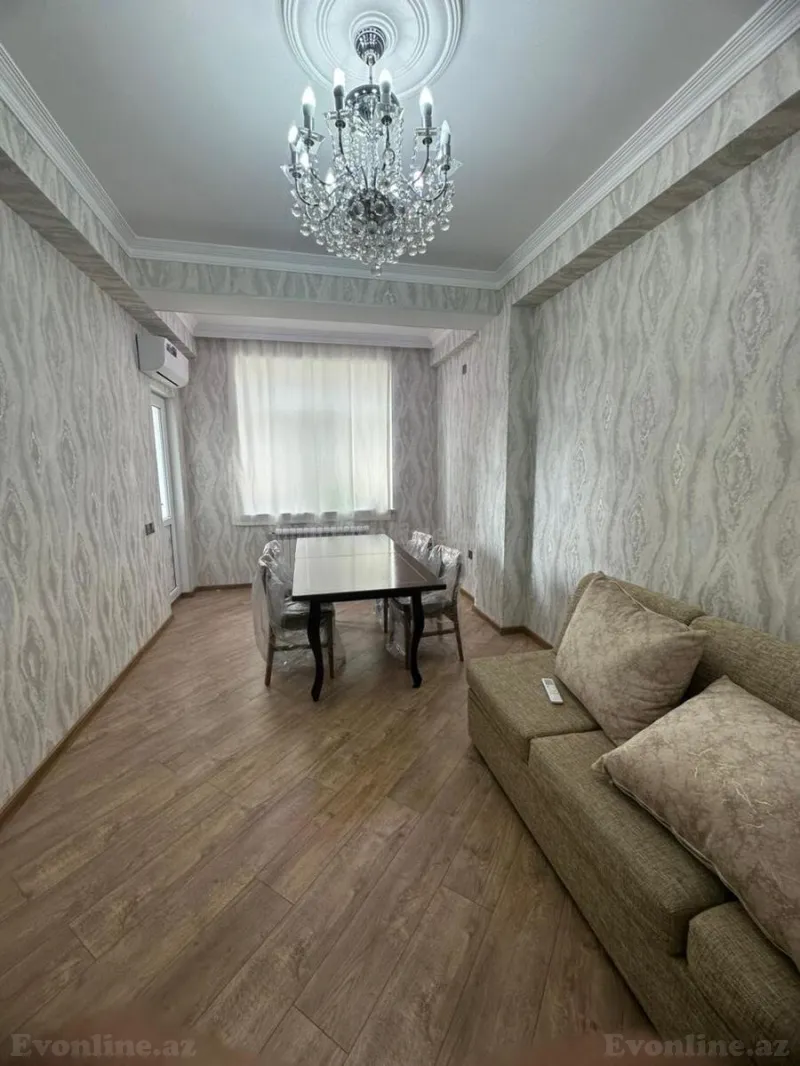 Kirayə verilir 2 otaqlı Mənzil Yeni tikili 80 m² Xalqlar Dostluğu m. - şəkil 2