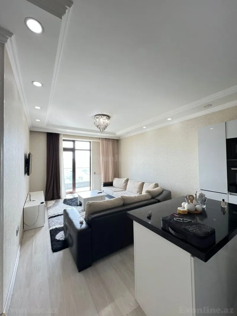 Kirayə verilir 2 otaqlı Mənzil Yeni tikili 66 m² 8 Noyabr m. - şəkil 2