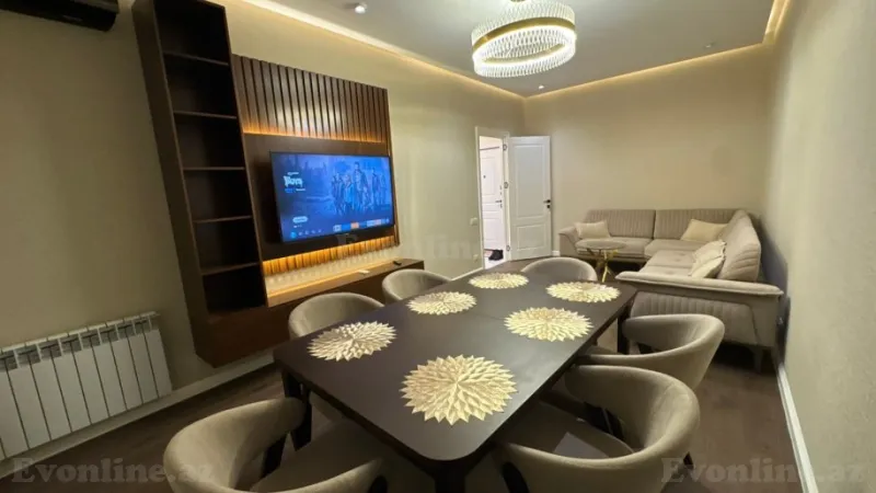 Kirayə verilir 2 otaqlı Mənzil Yeni tikili 85 m² Memar Əcəmi m.