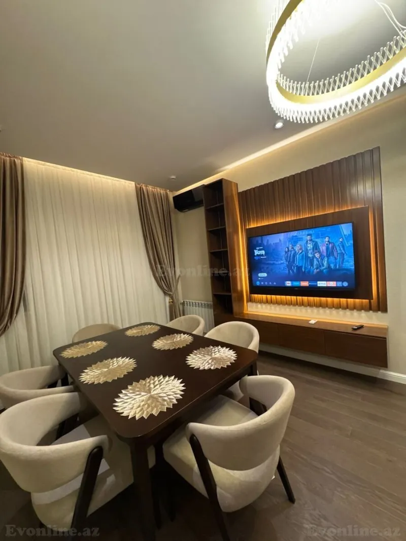 Kirayə verilir 2 otaqlı Mənzil Yeni tikili 85 m² Memar Əcəmi m. - şəkil 2