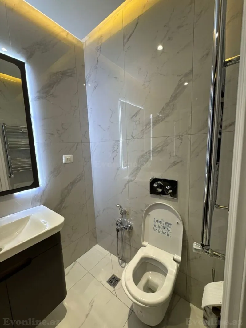 Kirayə verilir 2 otaqlı Mənzil Yeni tikili 85 m² Memar Əcəmi m. - şəkil 10