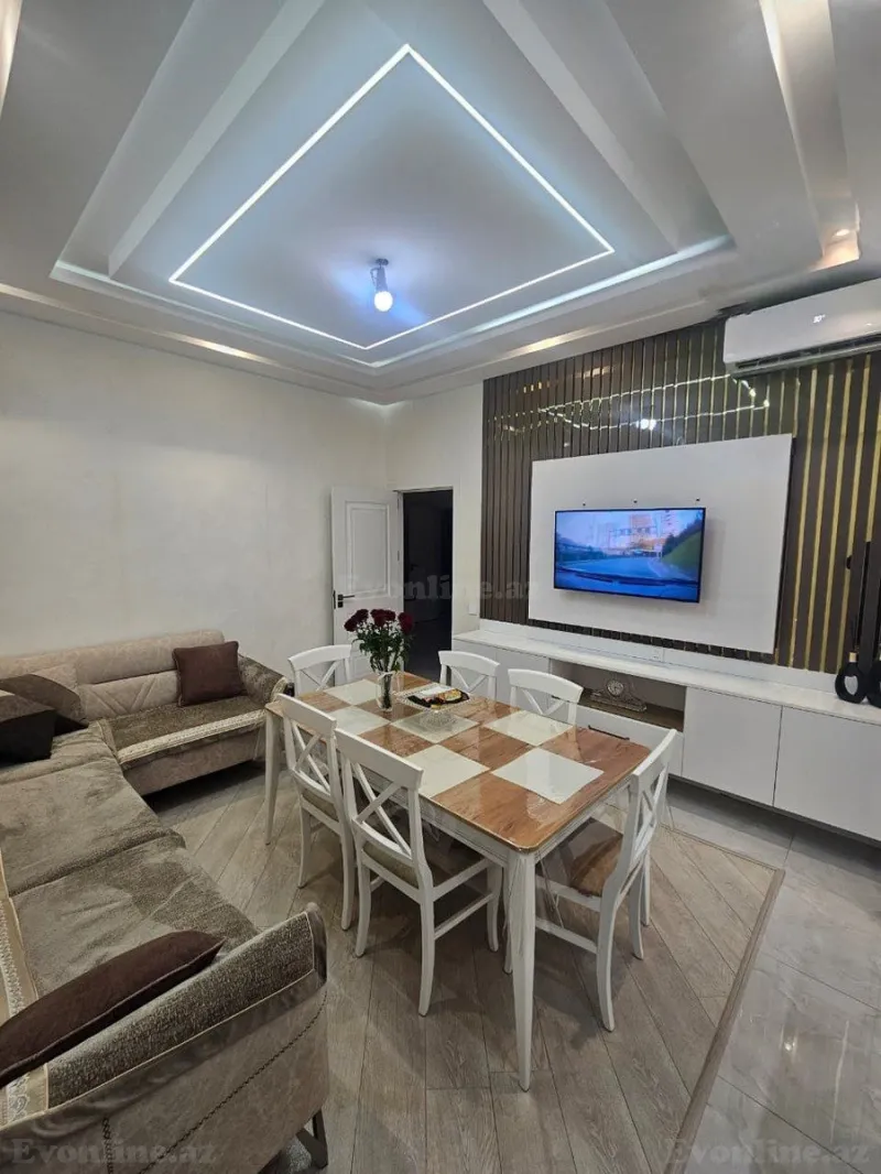 Satılır 2 otaqlı Mənzil Yeni tikili 60 m² Dərnəgül m. - şəkil 2