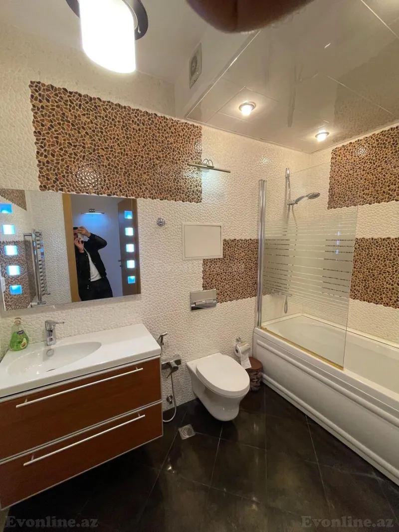 Kirayə verilir 2 otaqlı Mənzil Yeni tikili 96 m² Xətai m. - şəkil 7