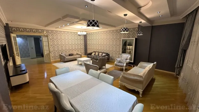 Kirayə verilir 4 otaqlı Mənzil Yeni tikili 195 m² 28 May m. - şəkil 2