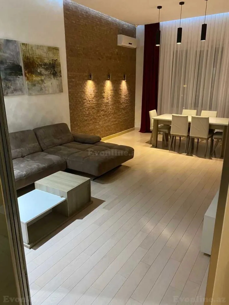 Kirayə verilir 3 otaqlı Mənzil Yeni tikili 126.5 m² Nəsimi r.