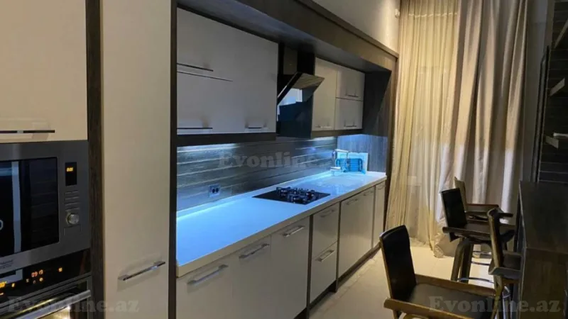 Kirayə verilir 3 otaqlı Mənzil Yeni tikili 126.5 m² Nəsimi r. - şəkil 3