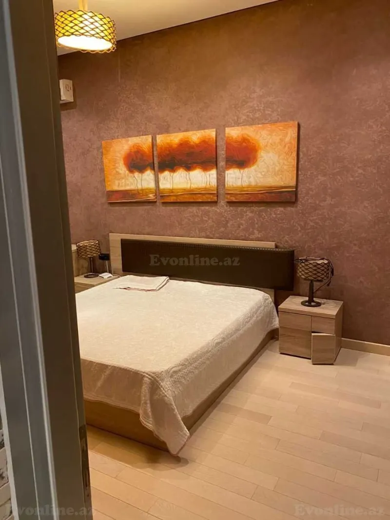 Kirayə verilir 3 otaqlı Mənzil Yeni tikili 126.5 m² Nəsimi r. - şəkil 6