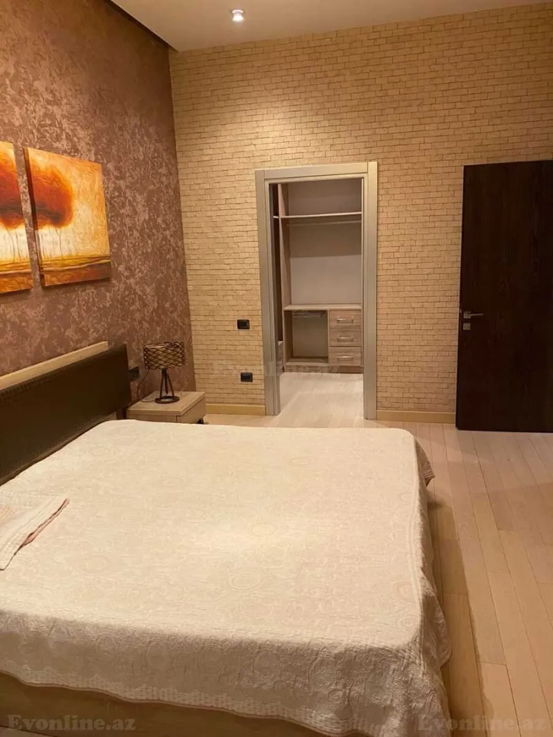 Kirayə verilir 3 otaqlı Mənzil Yeni tikili 126.5 m² Nəsimi r. - şəkil 8