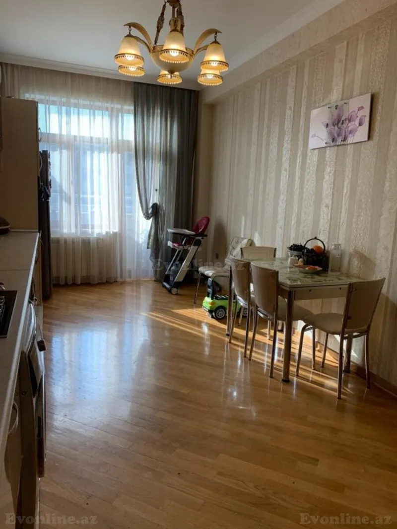 Kirayə verilir 2 otaqlı Mənzil Yeni tikili 116 m² Nərimanov r. - şəkil 3