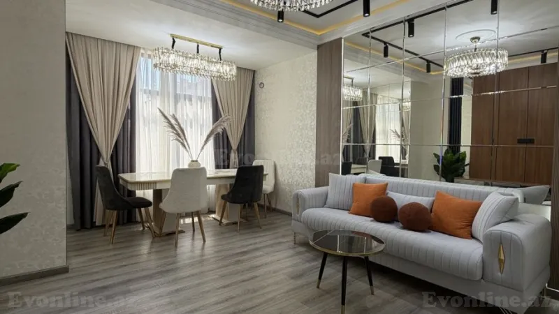 Satılır 2 otaqlı Mənzil Yeni tikili 85 m² Qara Qarayev m. - şəkil 4