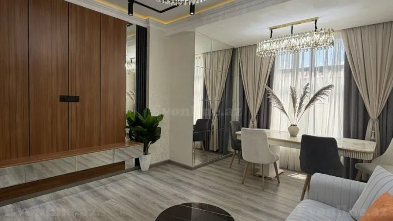 Satılır 2 otaqlı Mənzil Yeni tikili 85 m² Qara Qarayev m. - şəkil 5