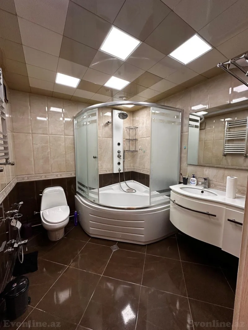 Kirayə verilir 2 otaqlı Mənzil Yeni tikili 90 m² Nəsimi r. - şəkil 15