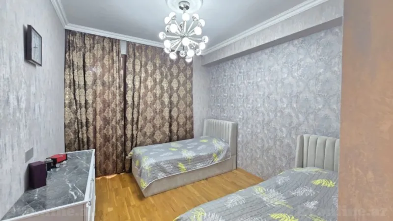 Satılır 3 otaqlı Mənzil Yeni tikili 112 m² Qara Qarayev m. - şəkil 3