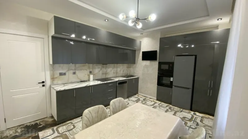 Kirayə verilir 3 otaqlı Mənzil Yeni tikili 140 m² Nəsimi r. - şəkil 4
