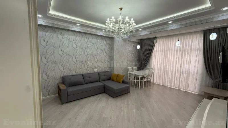 Kirayə verilir 3 otaqlı Mənzil Yeni tikili 120 m² Nəsimi r.
