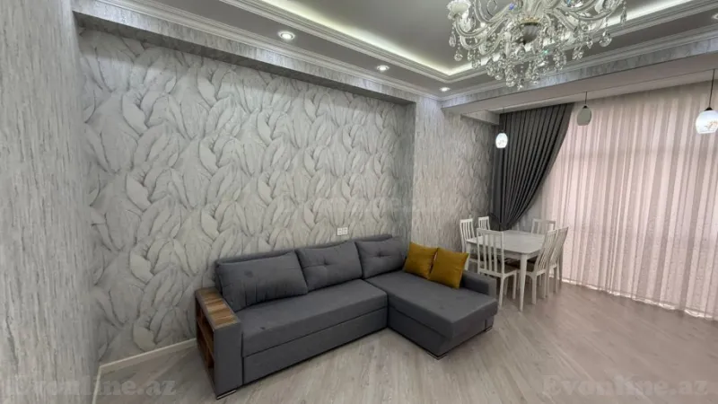 Kirayə verilir 3 otaqlı Mənzil Yeni tikili 120 m² Nəsimi r. - şəkil 3