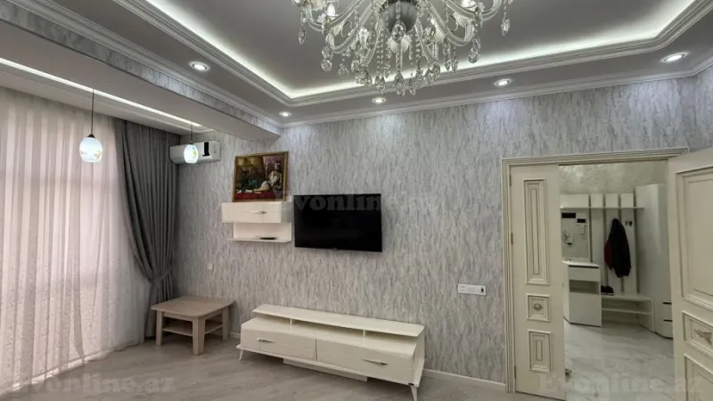 Kirayə verilir 3 otaqlı Mənzil Yeni tikili 120 m² Nəsimi r. - şəkil 4