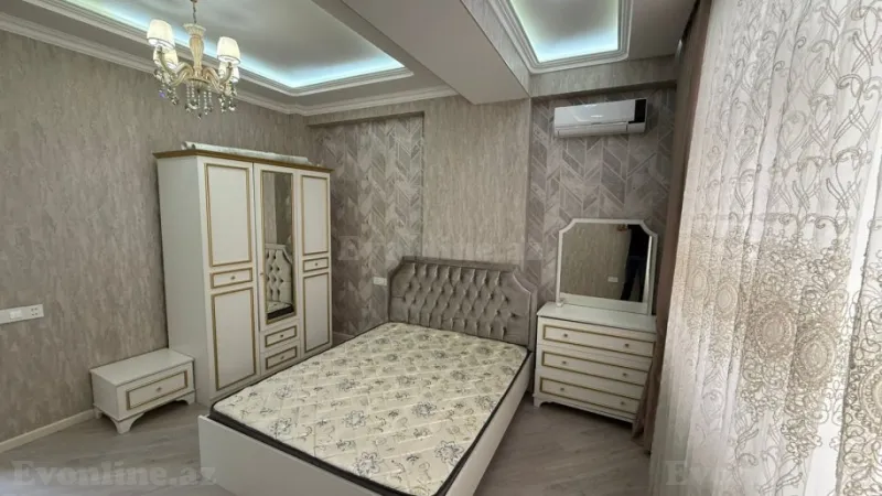Kirayə verilir 3 otaqlı Mənzil Yeni tikili 120 m² Nəsimi r. - şəkil 5