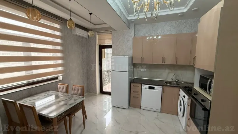 Kirayə verilir 3 otaqlı Mənzil Yeni tikili 120 m² Nəsimi r. - şəkil 13