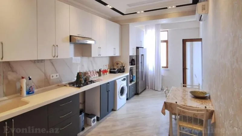 Kirayə verilir 3 otaqlı Mənzil Yeni tikili 125 m² İnşaatçılar m. - şəkil 3