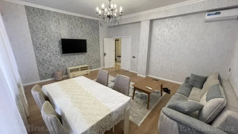 Kirayə verilir 3 otaqlı Mənzil Yeni tikili 126 m² Xətai m. - şəkil 8
