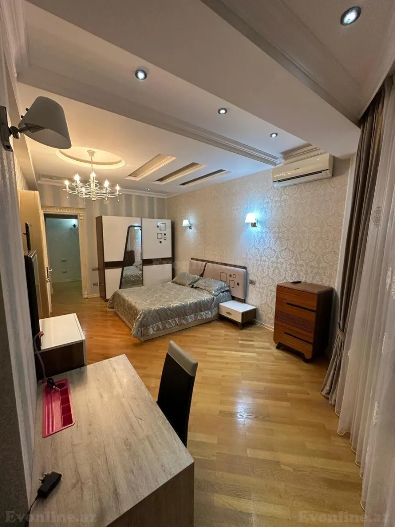 Kirayə verilir 4 otaqlı Mənzil Yeni tikili 195 m² Sahil m. - şəkil 7