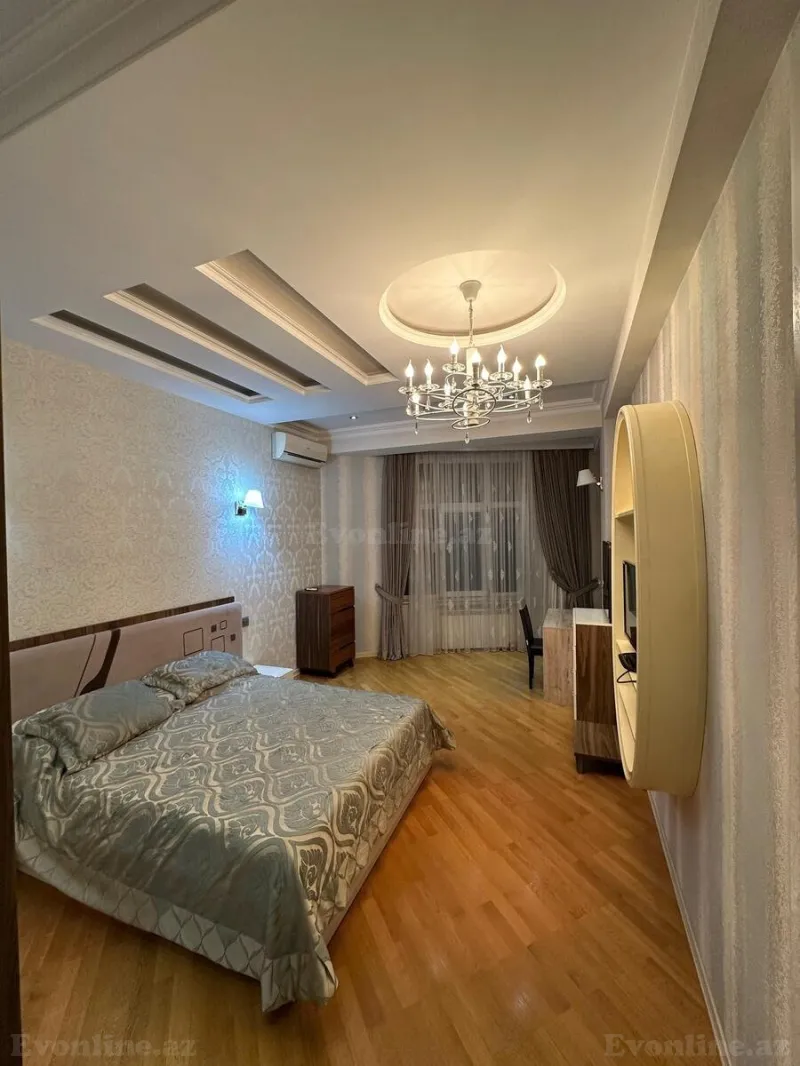 Kirayə verilir 4 otaqlı Mənzil Yeni tikili 195 m² Sahil m. - şəkil 8