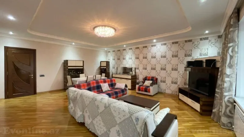 Kirayə verilir 3 otaqlı Mənzil Yeni tikili 130 m² Nərimanov r. - şəkil 4