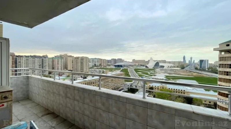 Kirayə verilir 3 otaqlı Mənzil Yeni tikili 130 m² Nərimanov r. - şəkil 5