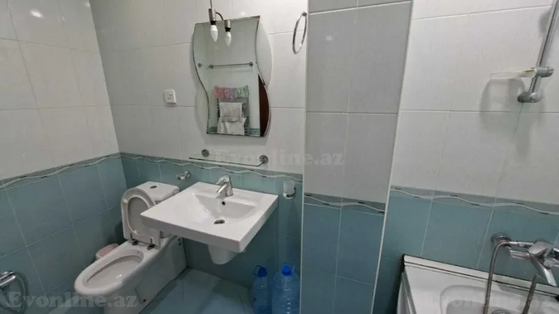 Kirayə verilir 2 otaqlı Mənzil Yeni tikili 90 m² Nəsimi r. - şəkil 11
