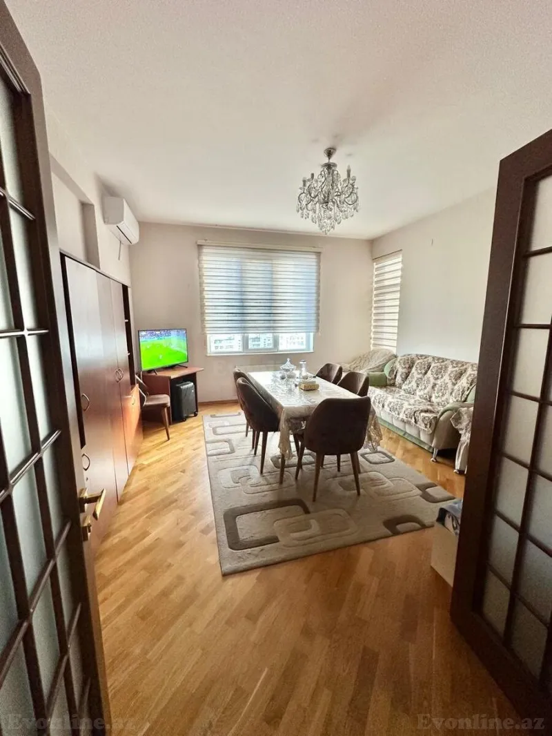 Satılır 2 otaqlı Mənzil Yeni tikili 90 m² Həzi Aslanov m. - şəkil 2