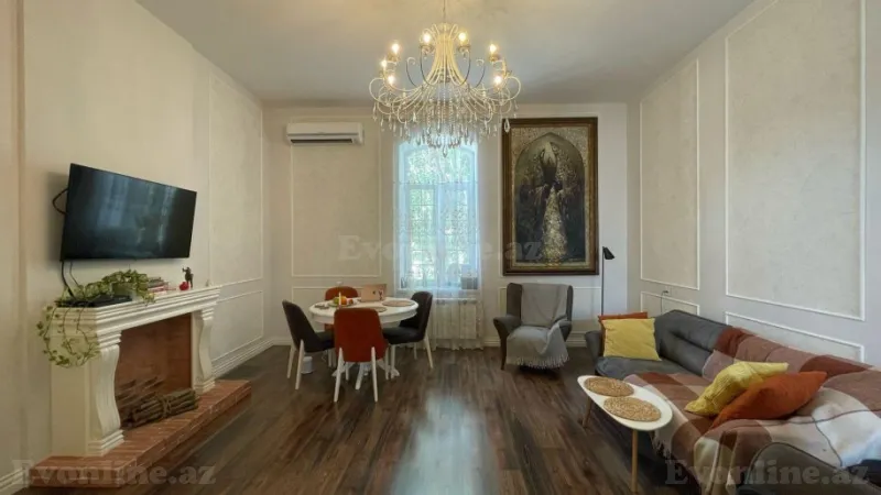 2 otaqlı Mənzil 88 m² Sahil m. Kirayə verilir