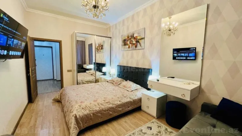 Kirayə verilir 2 otaqlı Mənzil Yeni tikili 55 m² 28 May m. - şəkil 9