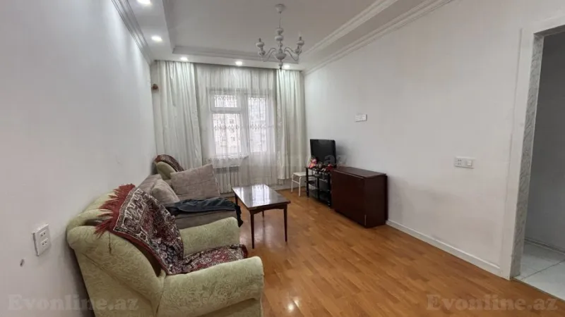 Kirayə verilir 2 otaqlı Mənzil Köhnə tikili 65 m² Yasamal r. - şəkil 2