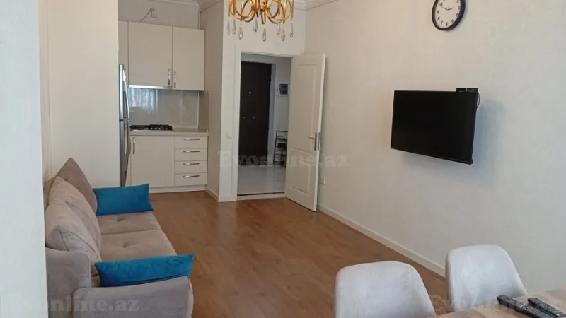 Kirayə verilir 2 otaqlı Mənzil Yeni tikili 55 m² Həzi Aslanov - şəkil 2