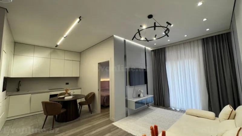 Kirayə verilir 2 otaqlı Mənzil Yeni tikili 68 m² Xətai m. - şəkil 2