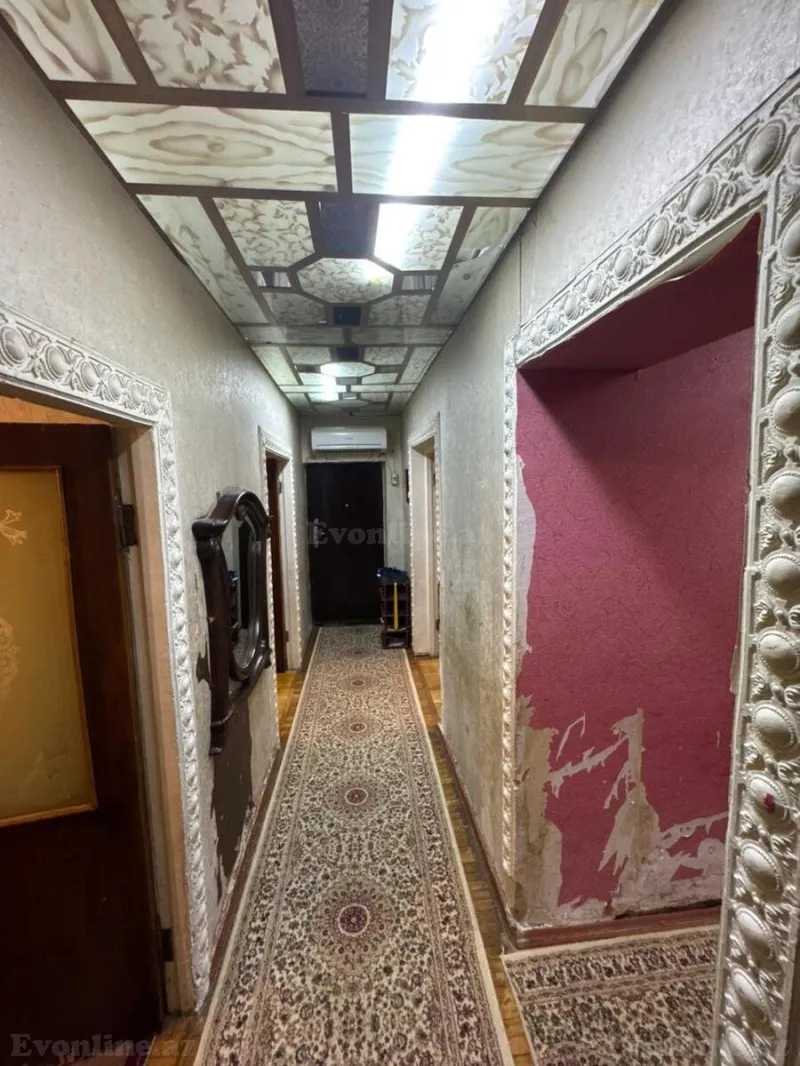 Satılır 3 otaqlı Mənzil Köhnə tikili 95 m² Xalqlar Dostluğu m. - şəkil 16