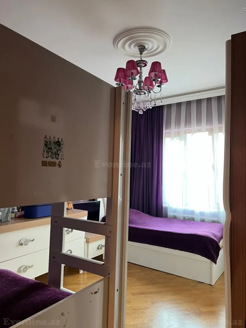 Satılır 3 otaqlı Mənzil Köhnə tikili 90 m² Memar Əcəmi m. - şəkil 7