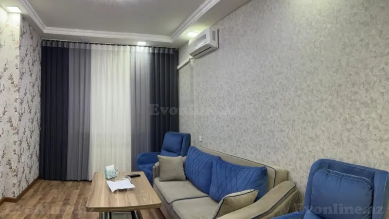 Kirayə verilir 2 otaqlı Mənzil Yeni tikili 80 m² Qara Qarayev m. - şəkil 2
