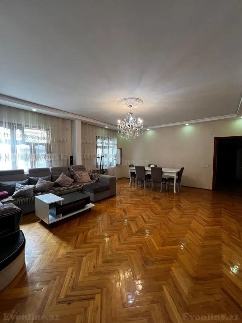 Satılır 5 otaqlı Mənzil Köhnə tikili 125 m² İnşaatçılar m. - şəkil 4