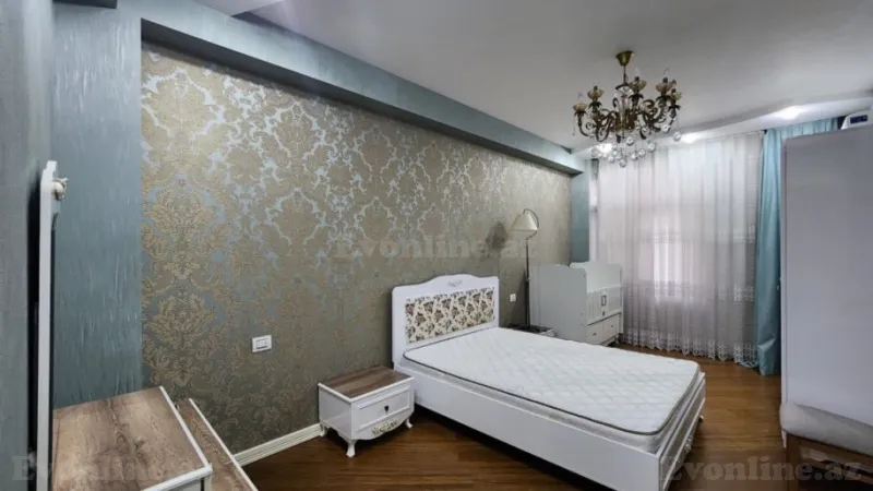 Kirayə verilir 3 otaqlı Mənzil Yeni tikili 150 m² Nərimanov r. - şəkil 3