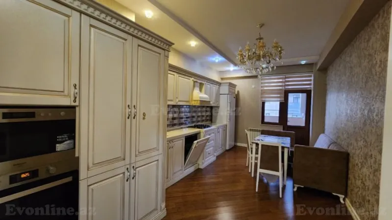 Kirayə verilir 3 otaqlı Mənzil Yeni tikili 150 m² Nərimanov r. - şəkil 4